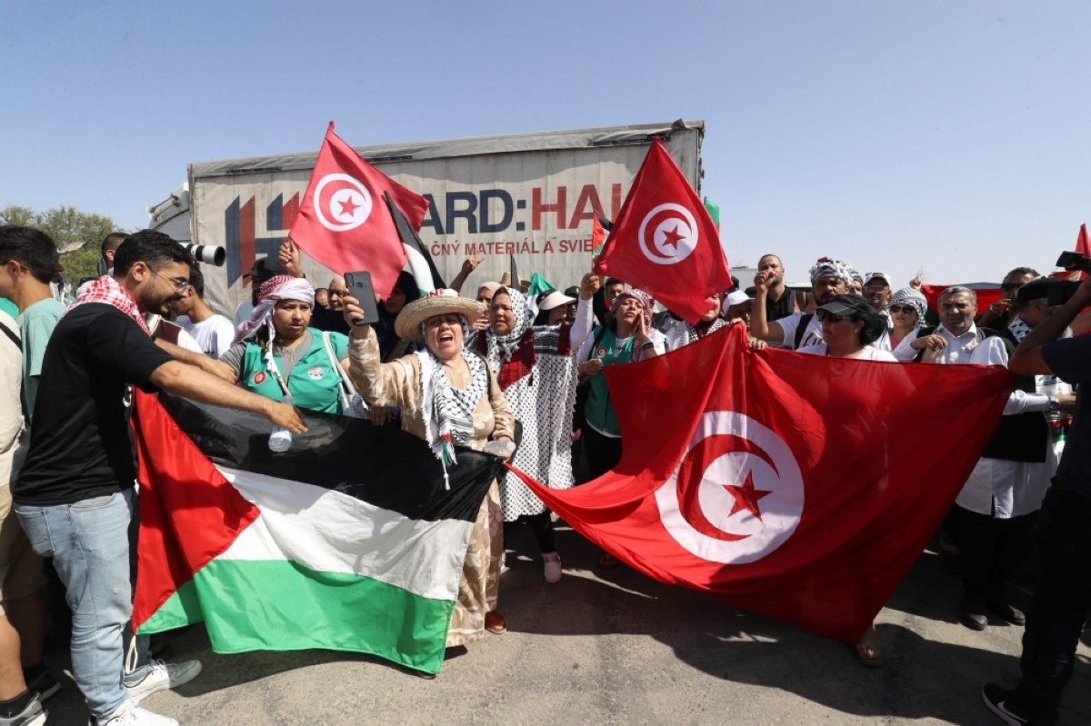 Greta slams Gaza genocide as new convoy launched