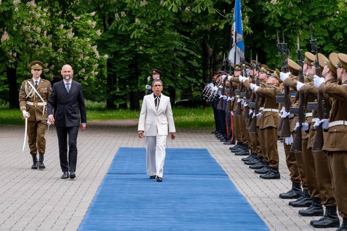 Ambassador Reem Al-Khaled presents credentials in Estonia