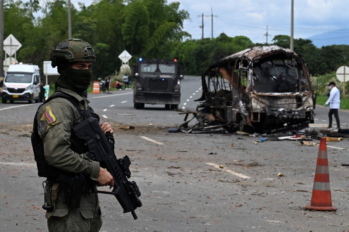 Colombia hit with wave of bombings and gun attacks