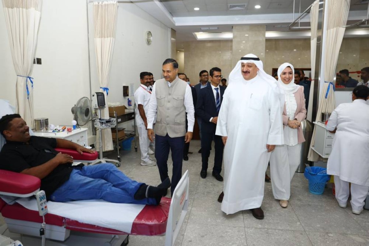 Expats donate blood at drive organized by Indian Embassy in Kuwait