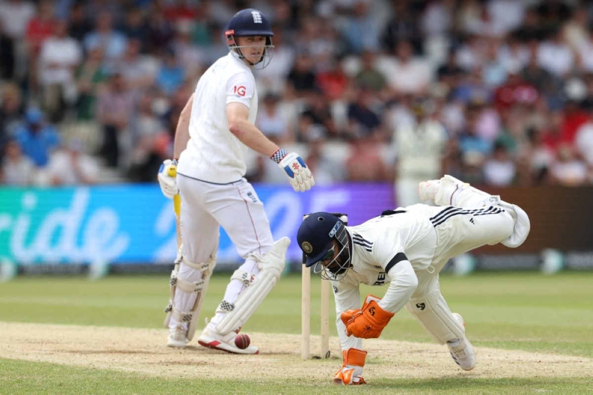 India on top in first Test despite Brook's fifty
