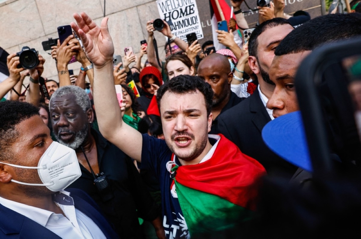 Palestinian activist details 104 days spent in US custody