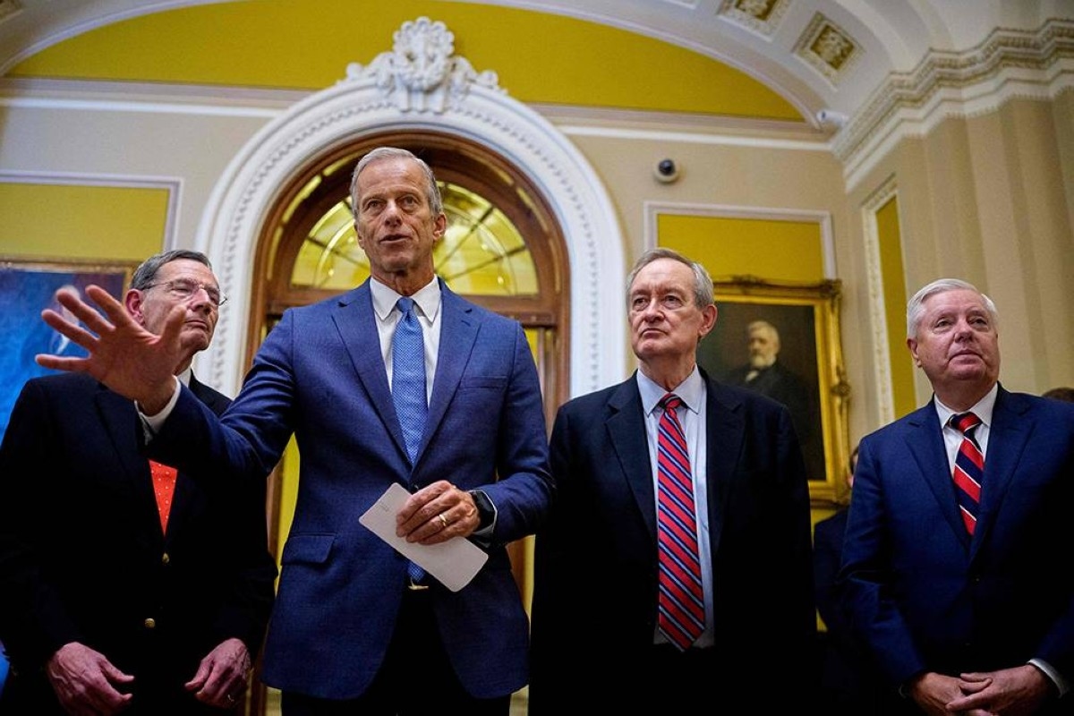 Senate passes divisive Trump spending bill