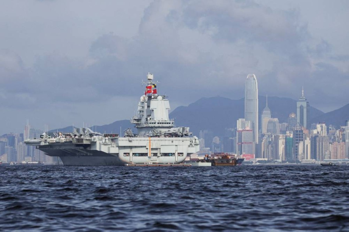 Chinese carrier moors in HK on ‘great power' visit