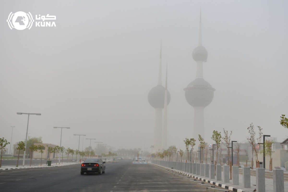 Dusty winds and high temperatures expected