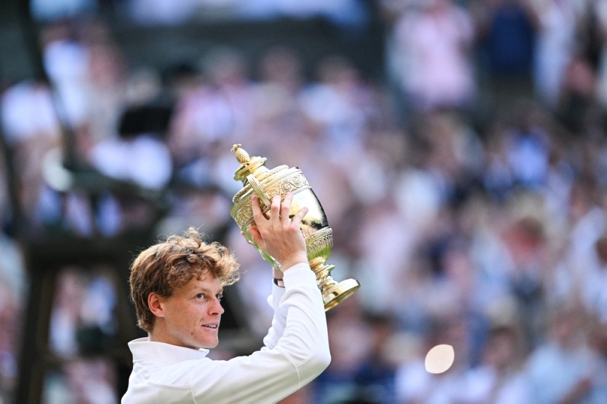 Sinner wins first Wimbledon