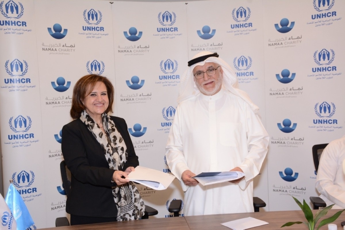 Namaa Charity, UNHCR ink deal to support returning Syrian refugees