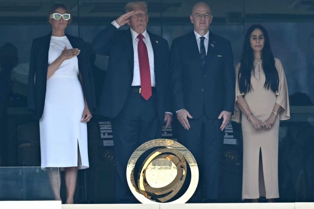 Trump met with boos, cheers at FIFA Club World Cup final