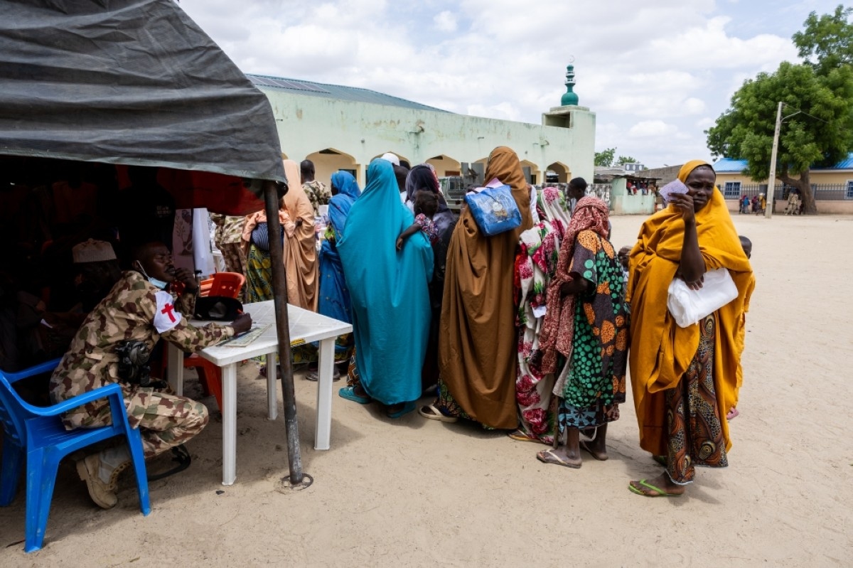 Nigerian garrison town offers haven for people fleeing jihadists