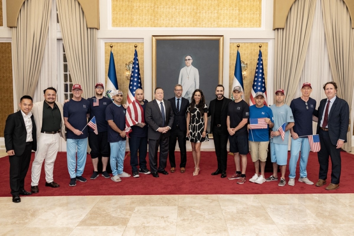Migrants freed from El Salvador reach Venezuela in US deal