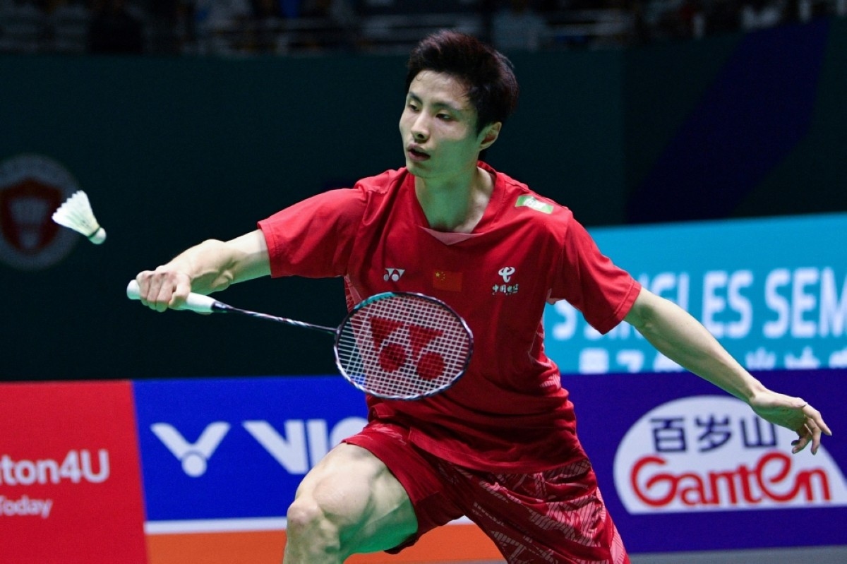 Local badminton star Shi Yuqi wins China Open men's singles