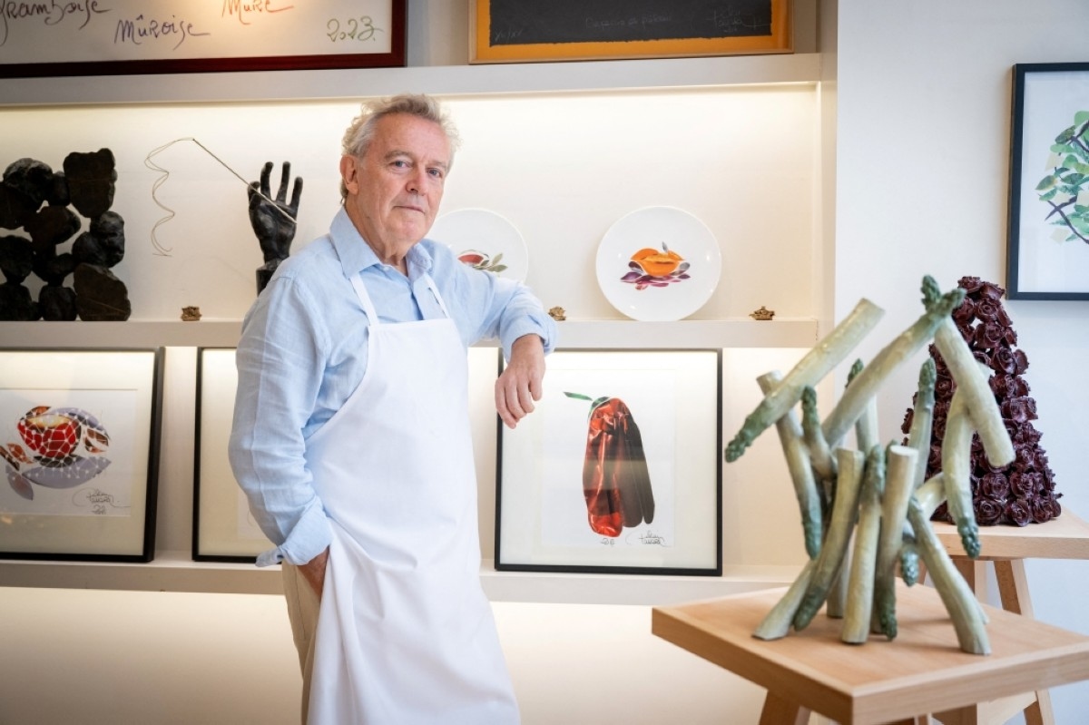 Iconic French chef stakes reputation on vegan menu