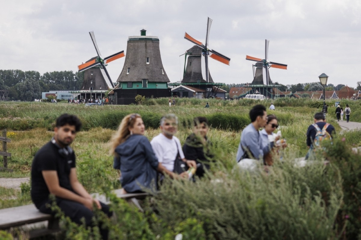Dutch windmill village churned by overtourism debate