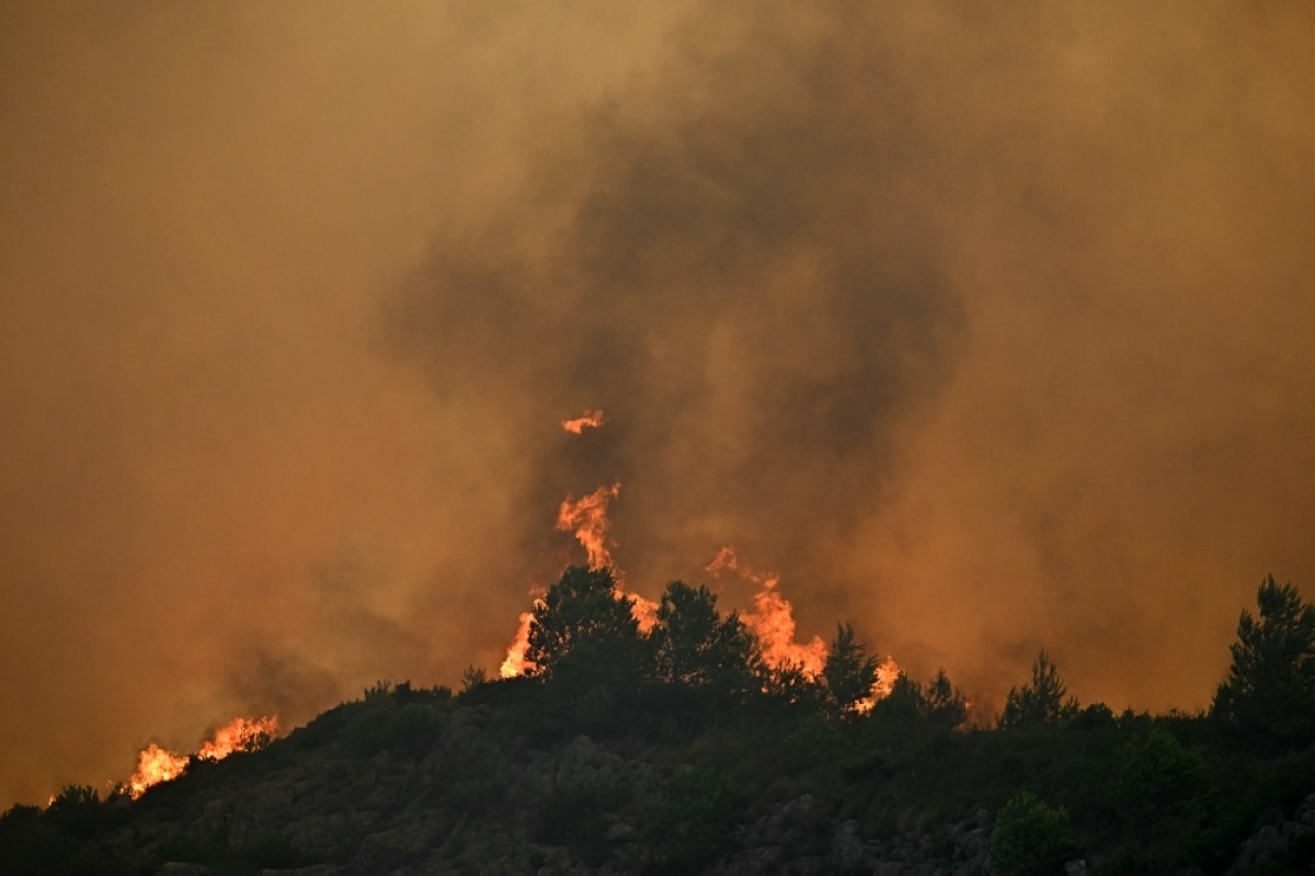 One dead, nine injured in huge France wildfire