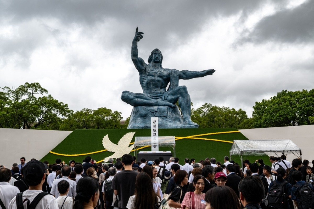 Restored Nagasaki bell rings in 80 years since A-bomb