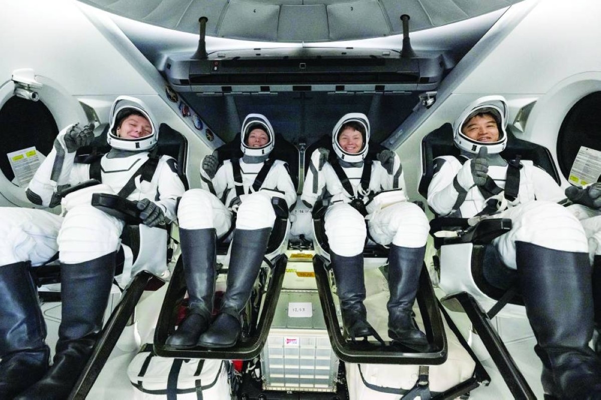Four astronauts return from space station after successful splashdown