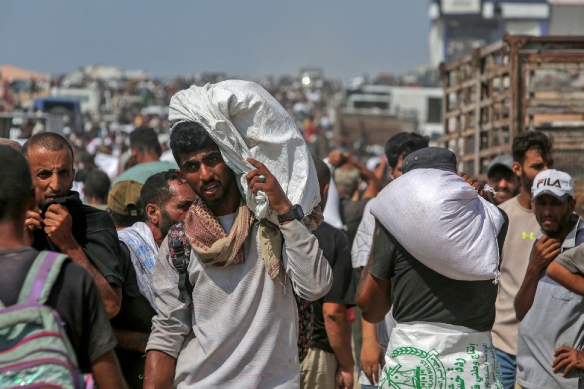 First Gaza aid flight to depart Sunday