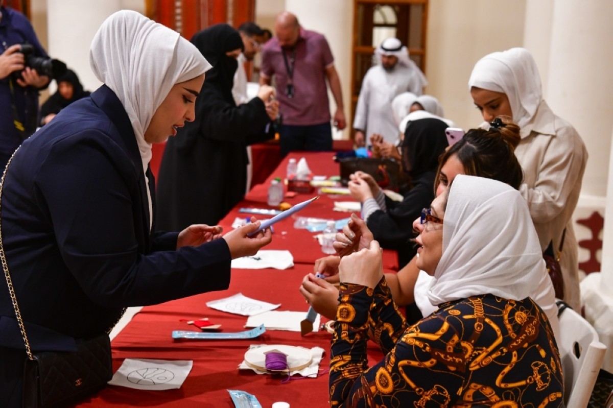 Sadu House workshop sheds light on hand-weaving