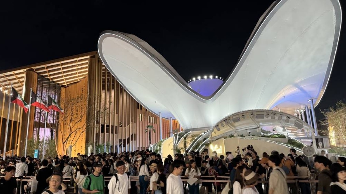 'Visionary Lighthouse'... Kuwaiti Pavilion shines at Expo 2025 Osaka