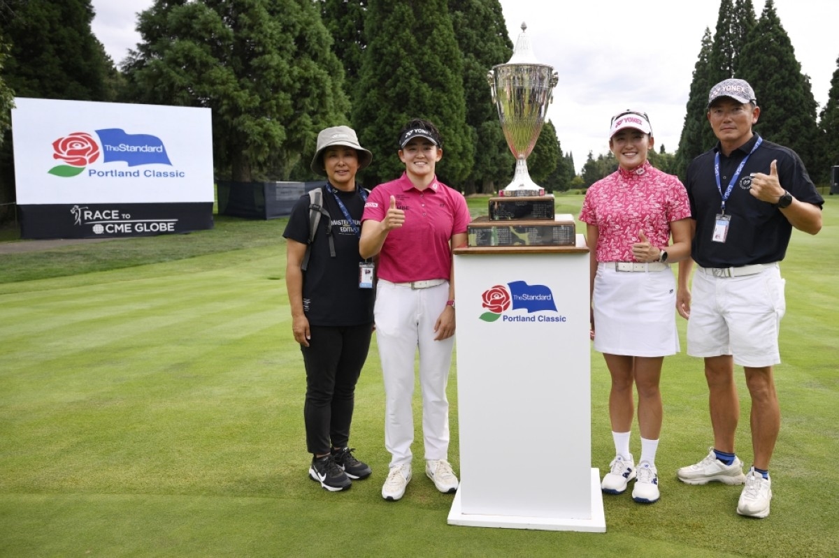 Akie Iwai joins twin sister as winner with Portland Classic