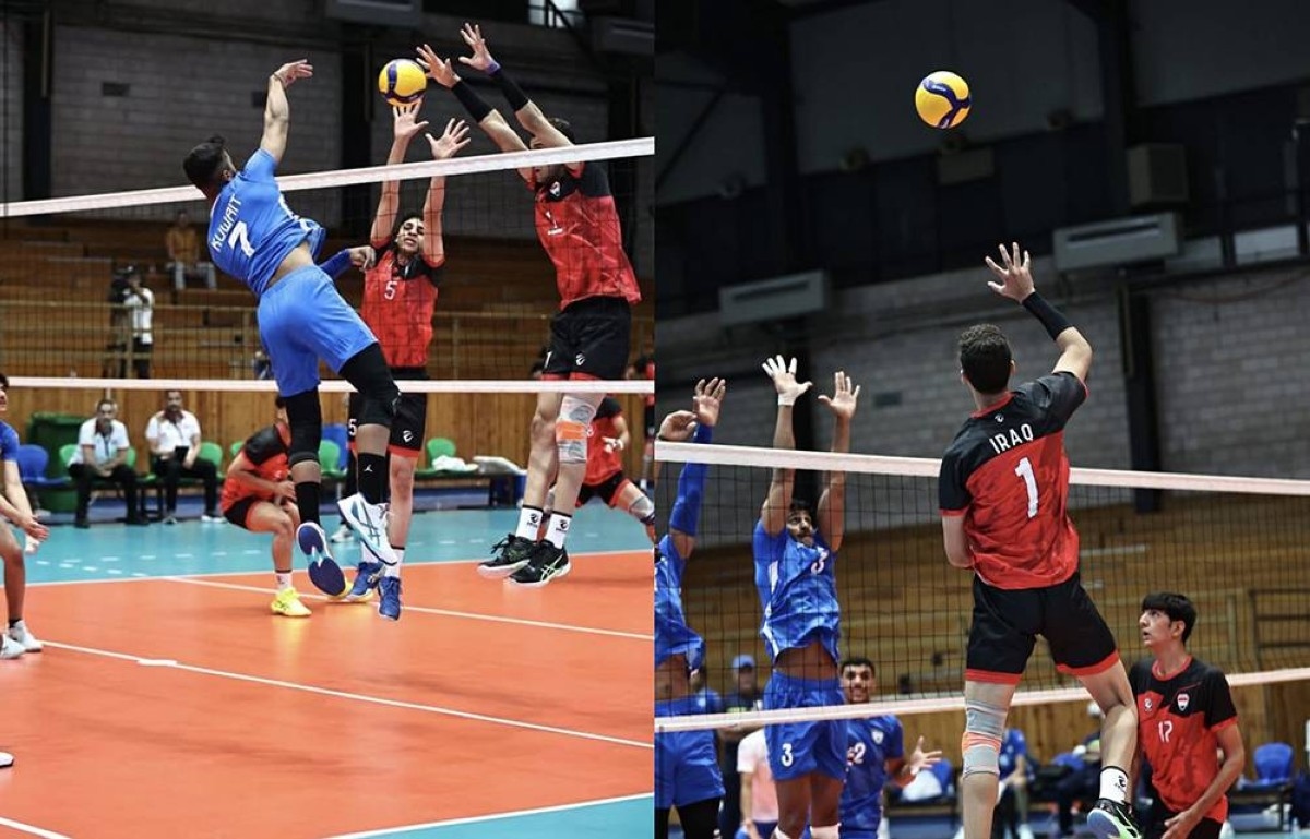 Kuwait qualifies for quarterfinals of Arab U18 volleyball championship in Jordan