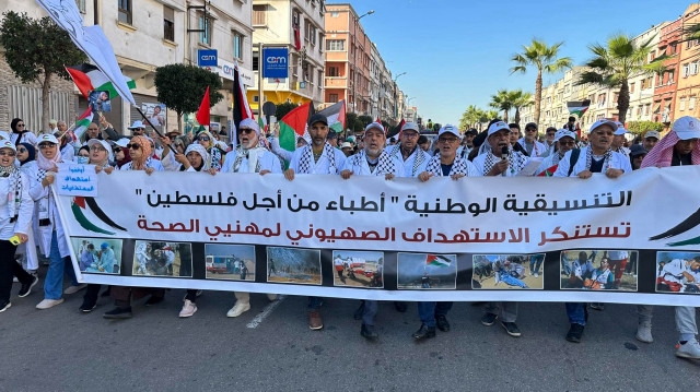 أطباء المغرب يتضامنون مع زملائهم في غزة ويستنكرون الإبادة الإسرائيلية