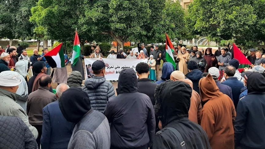 وقفة حاشدة بتطوان تنديدا بـ'الإبادة' الإسرائيلية ودعما للشعب الفلسطيني