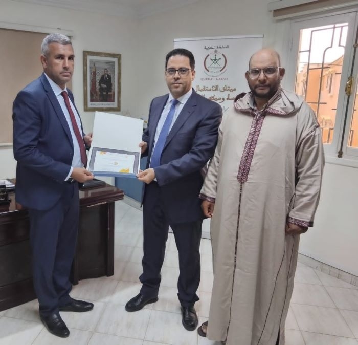 المندوبية الجهوية لمؤسسة وسيط المملكة العيون الساقية الحمراء تستقبل رئيس منتدى الصحراء للحوار والثقافات وعضو لجنة الإشراف للحكومة المنفتحة OGP