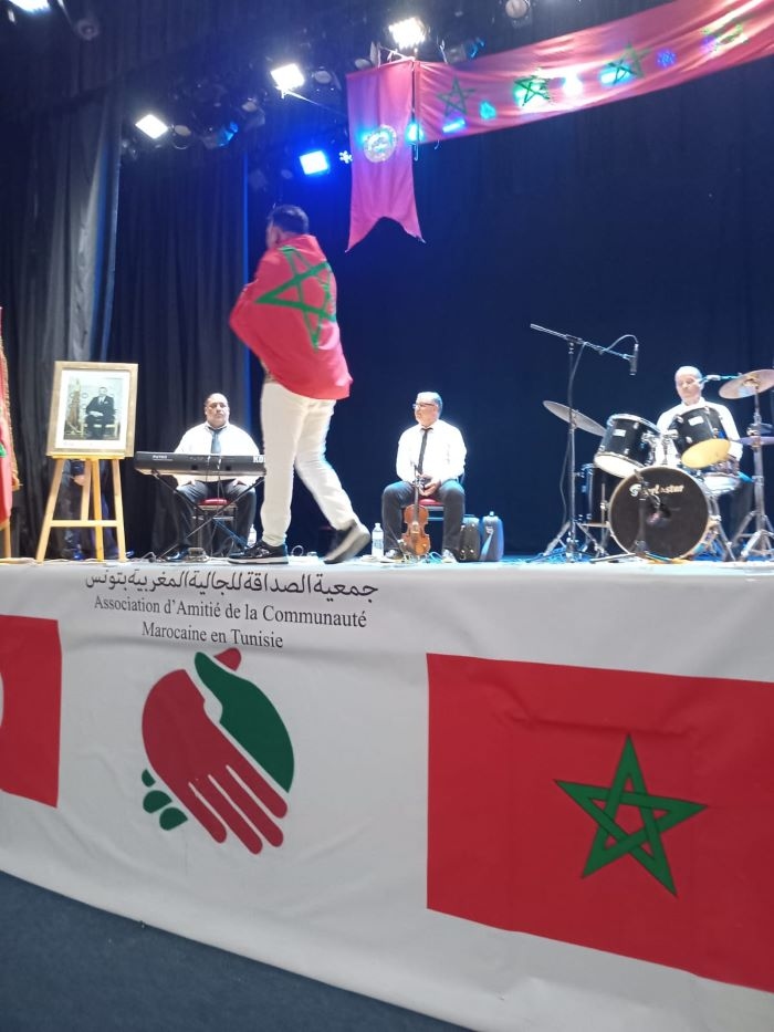 عرش المحبة حين يغني المغرب في قلب تونس