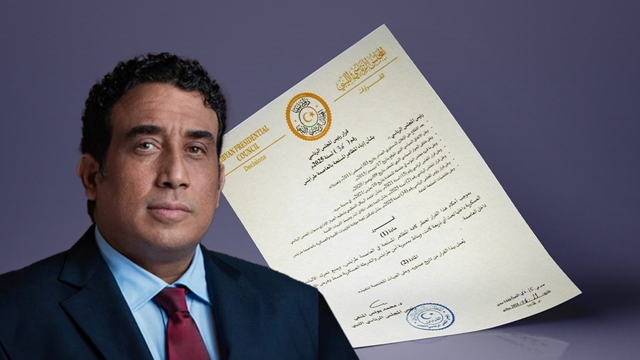 المنفي يصدر قرارا بإنهاء كافة المظاهر المسلحة في العاصمة طرابلس