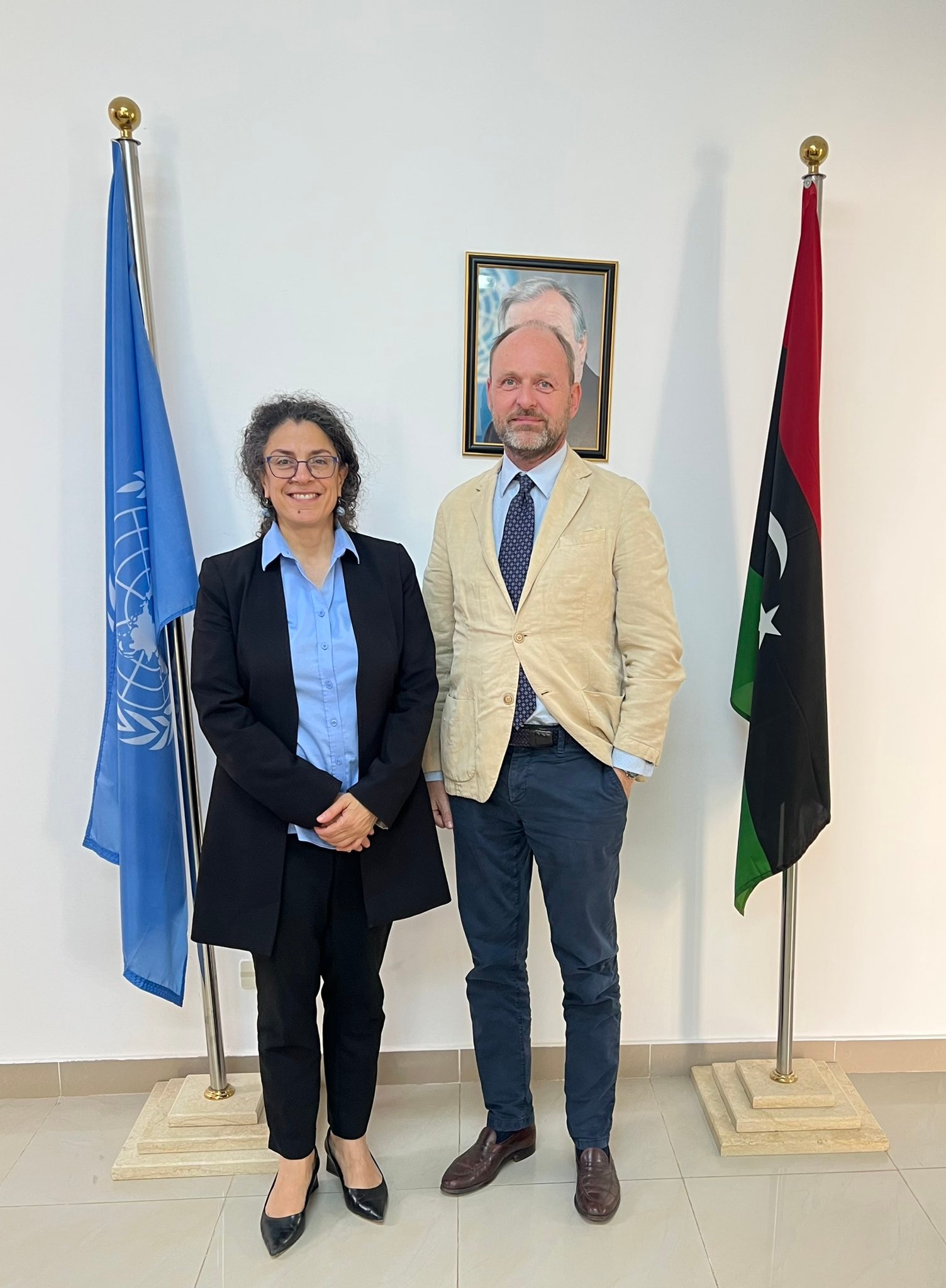 Dutch ambassador, UN official discuss Libya's path to elections