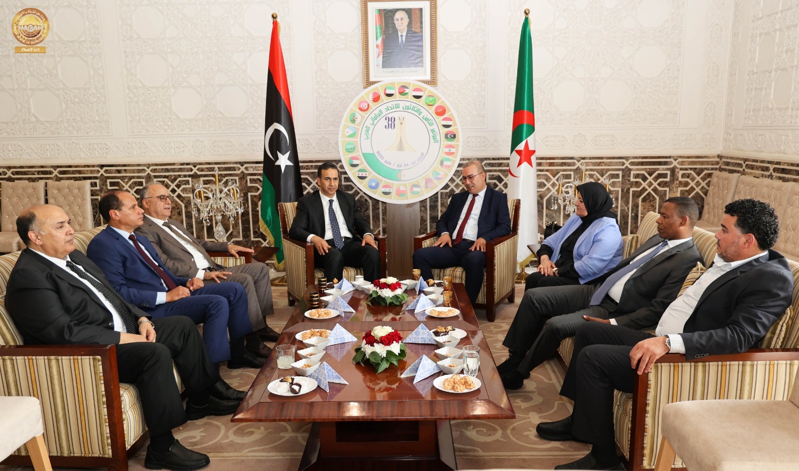 Libyan parliamentary delegation arrives in Algiers for Arab assembly