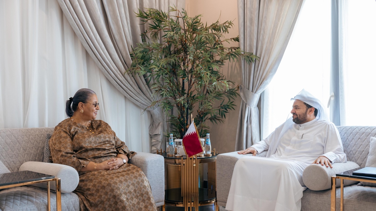 Tetteh pledges continued support for Libyan elections plan in Qatar meeting