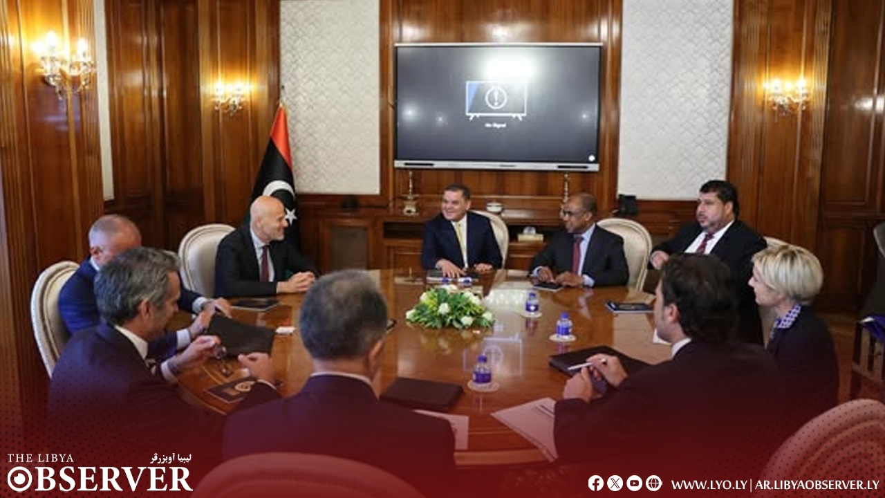 Dbeibah reviews progress of Eni energy projects
