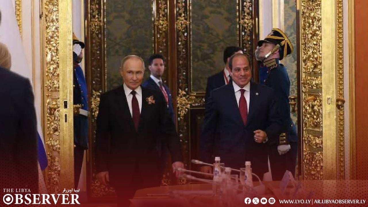 El-Sisi and Putin discuss Libyan developments