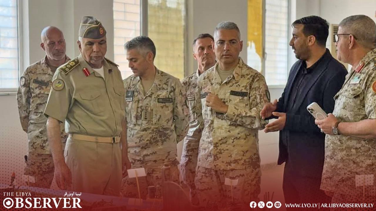 Italian military delegation visits Air Force Academy in Misrata