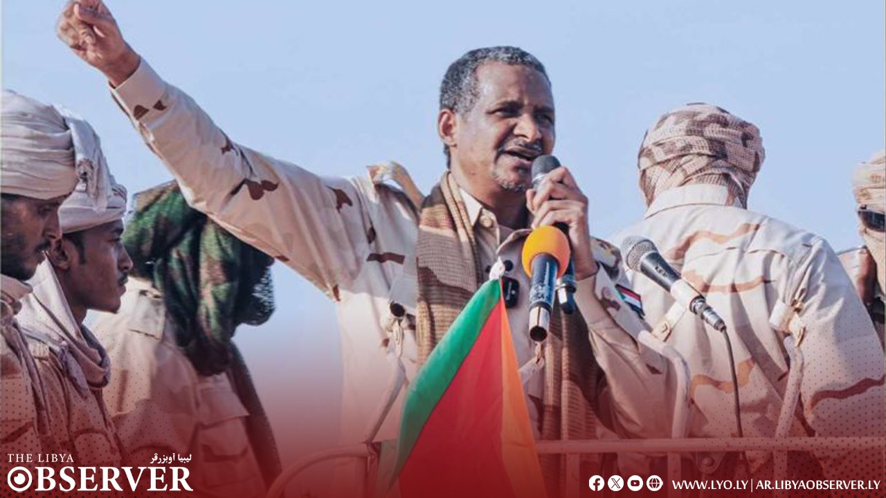 Sudanese officials: Hemedti's speech to his forces took place inside Libyan territory