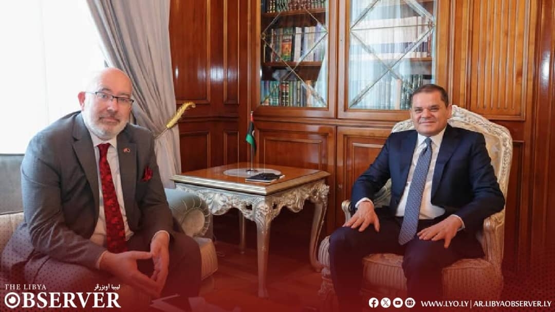 Dbeibah assures UK ambassador of GNU's commitment to dismantle unlawful armed groups