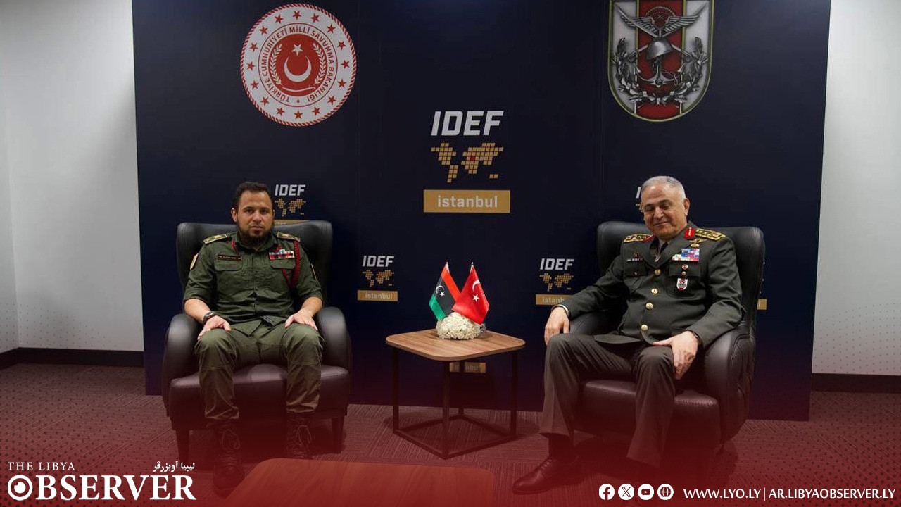 Libya, Turkey discuss military cooperation at defence expo