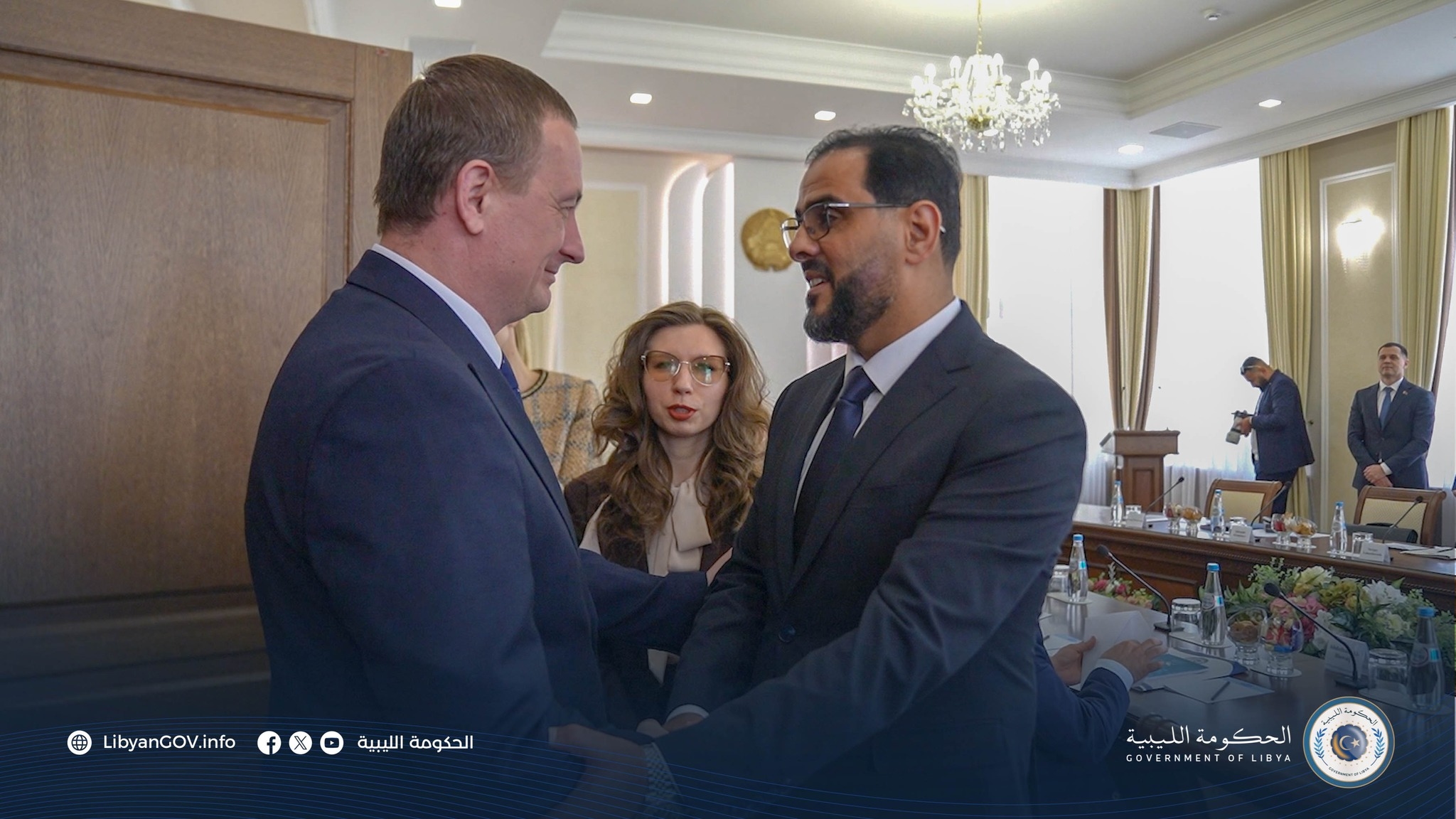 Belarusian PM to Hammad: Minsk eyes cooperation with Libya in agriculture, industry, and healthcare