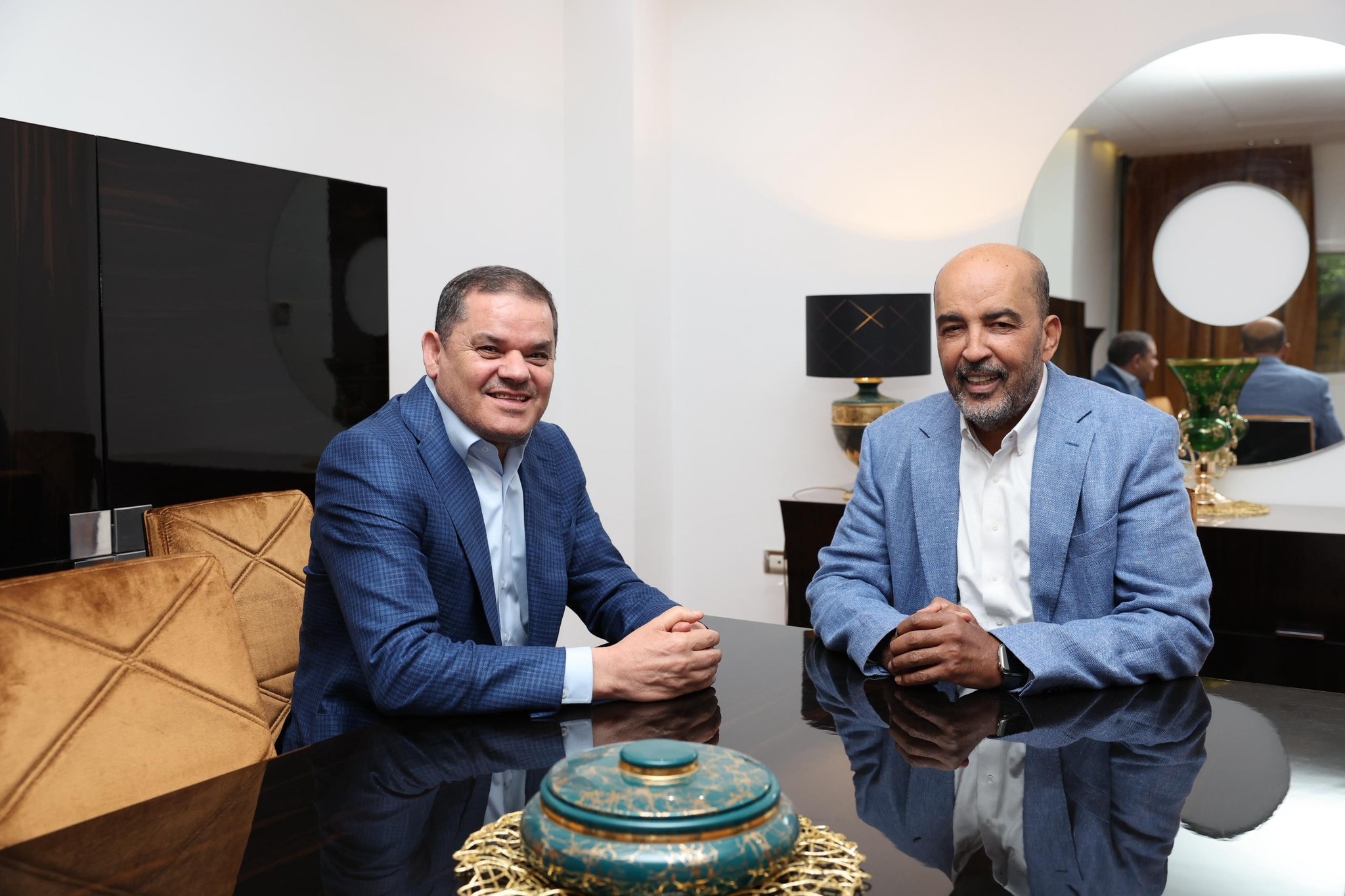 Al-Koni, Dbeibeh call for stronger coordination between sovereign institutions to ensure Libya's stability