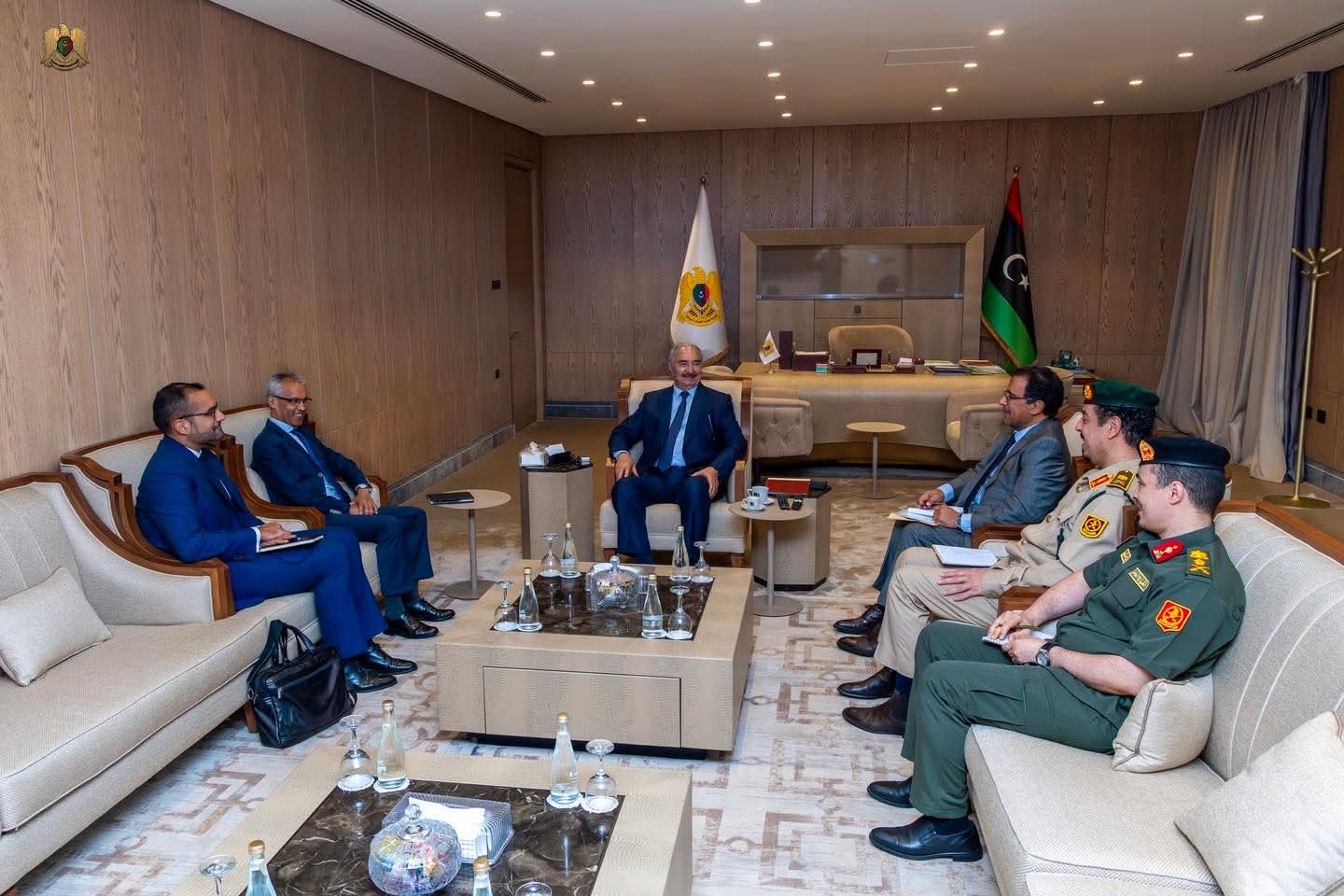 Haftar highlights role of French companies in Libya's reconstruction