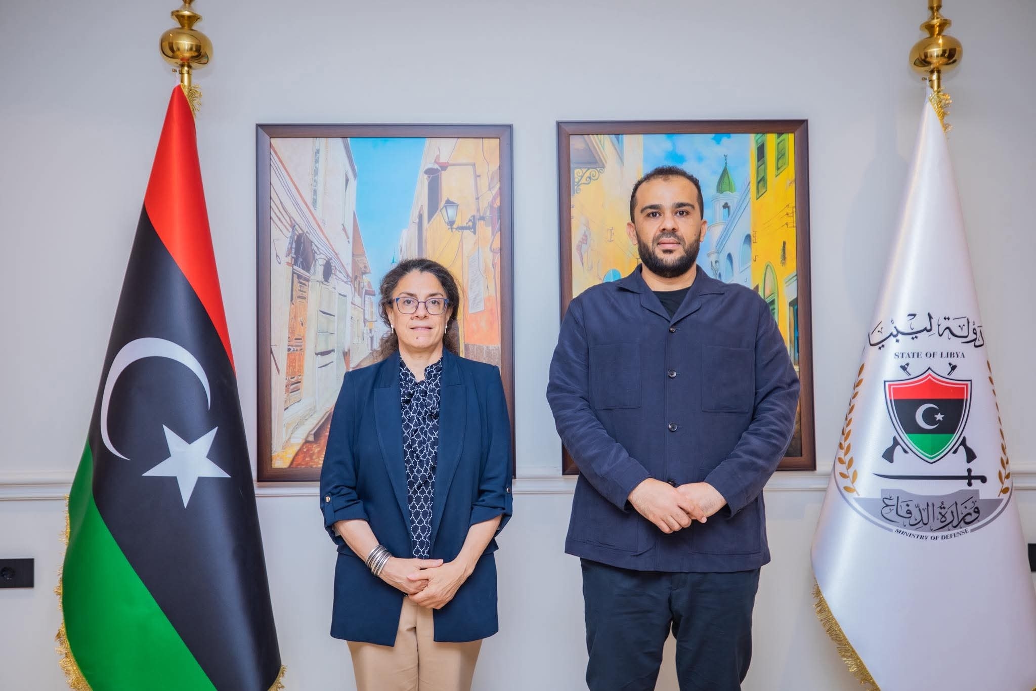 Libyan defence official meets UN deputy envoy