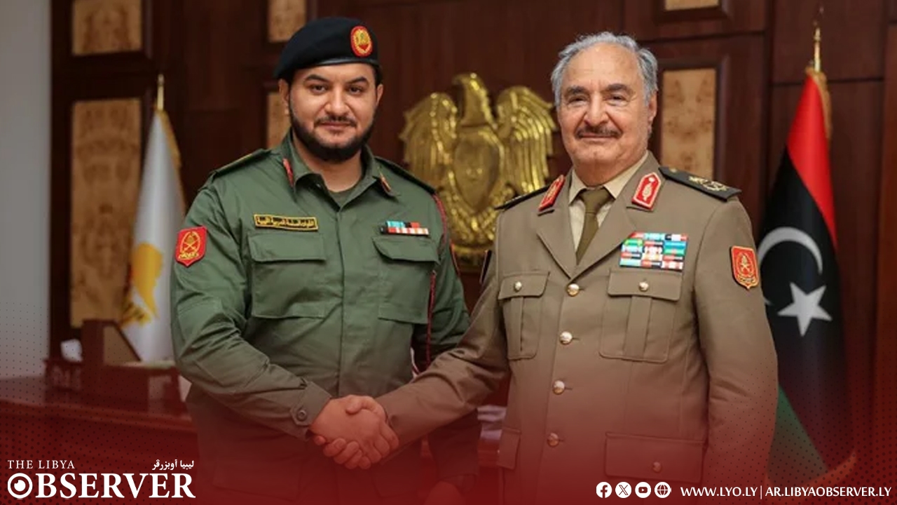 Khalifa Haftar names son Saddam as deputy commander
