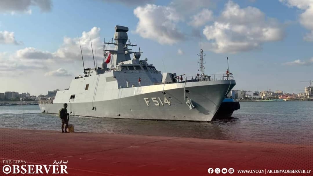 Turkish warship visits Tripoli port