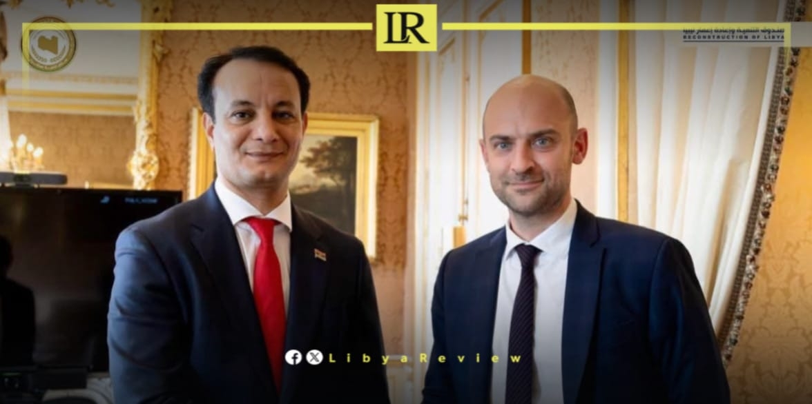 Libya's Belgassem Haftar Meets French FM in Paris