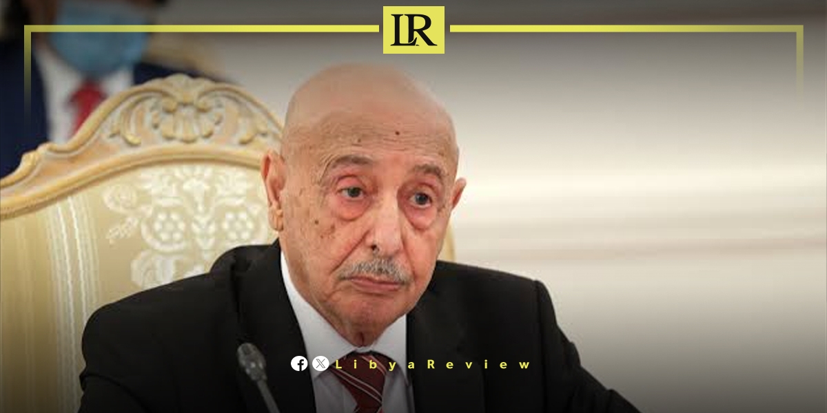 Libya's Parliament Speaker Urges Consensus to End Political Division