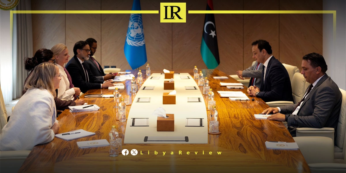 Belgassem Haftar & UN Officials Discuss Libya's Reconstruction Strategy