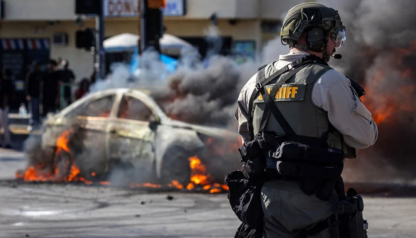 President Trump sends National Guard as violent anti-ICE riots erupt in Los Angeles