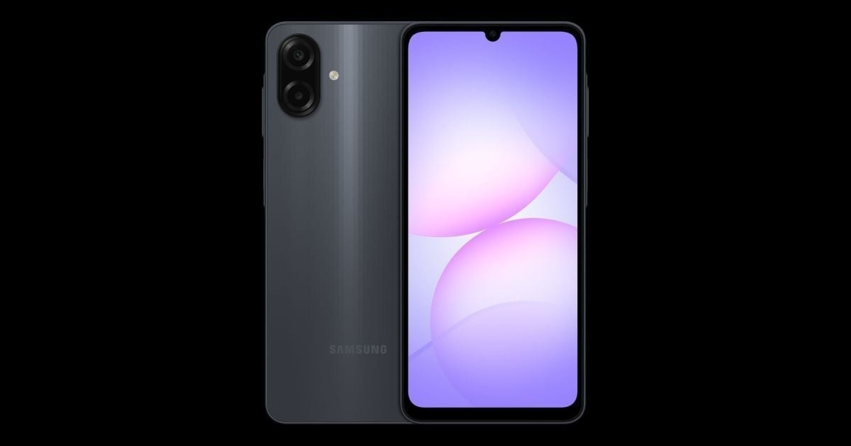 تسريب صورة رسمية ومواصفات هاتف Samsung Galaxy A07